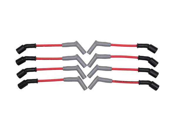 LSx Performance Spark Plug Wire & Heat Boot Combo (Red 45 Wires & Red Boots) - Image 8